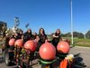Community cardio drumming moment